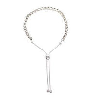 Fabienne Multi Crystal Slider Bracelet